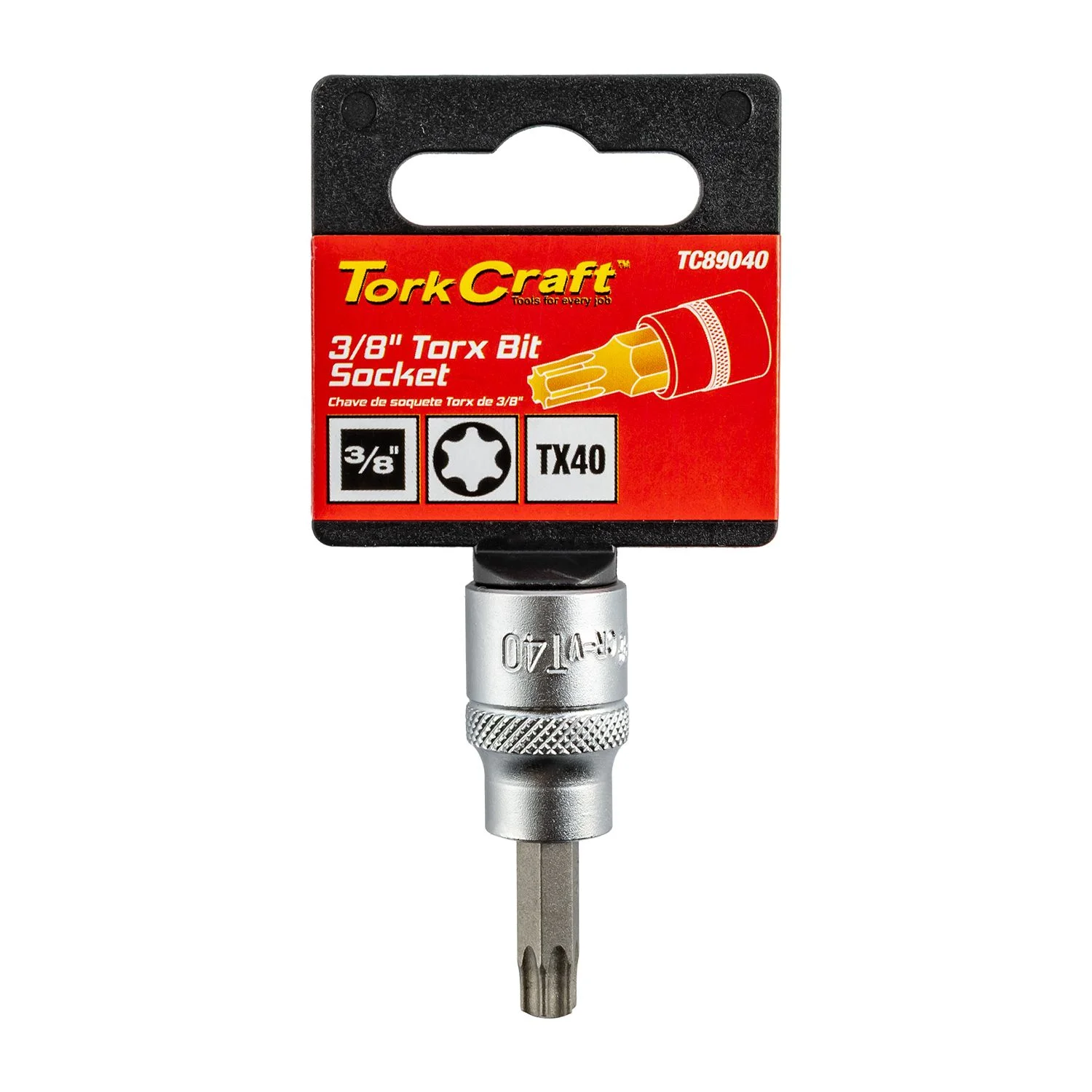 TC89040.webp SOCKET BIT 3/8″DR TORX T40 S2 - Image 1