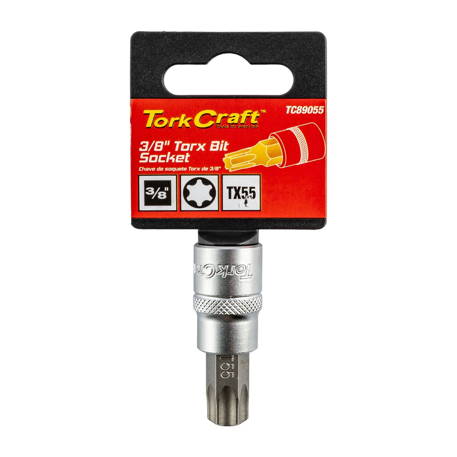 TC89055.webp SOCKET BIT 3/8″DR TORX T55 S2 - Image 1