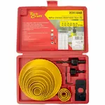 HOLE SAW SET CARBON STEEL 16PCE 19 - 127MM - Image 2