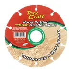 WOOD CUTTING BLADE 115MM X 22.23MM ANGLE GRINDER - Image 2