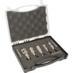 HOLE SAW SET TCT 5PC 16 20 22 25.32MM FOR METAL C/W CARRY CASE