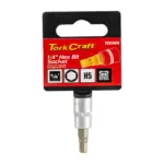 SOCKET BIT 1/4″DR HEX H5 S2 MATERIAL