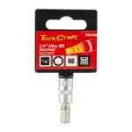 SOCKET BIT 1/4″DR HEX H8 S2 MATERIAL