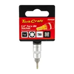 SOCKET BIT 1/4″DR TORX T8 S2 MATERIAL