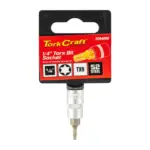 SOCKET BIT 1/4″DR TORX T9 S2 MATERIAL