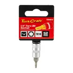 SOCKET BIT 1/4″DR TORX T10 S2 MATERIAL