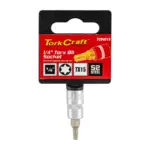 SOCKET BIT 1/4″DR TORX T15 S2 MATERIAL