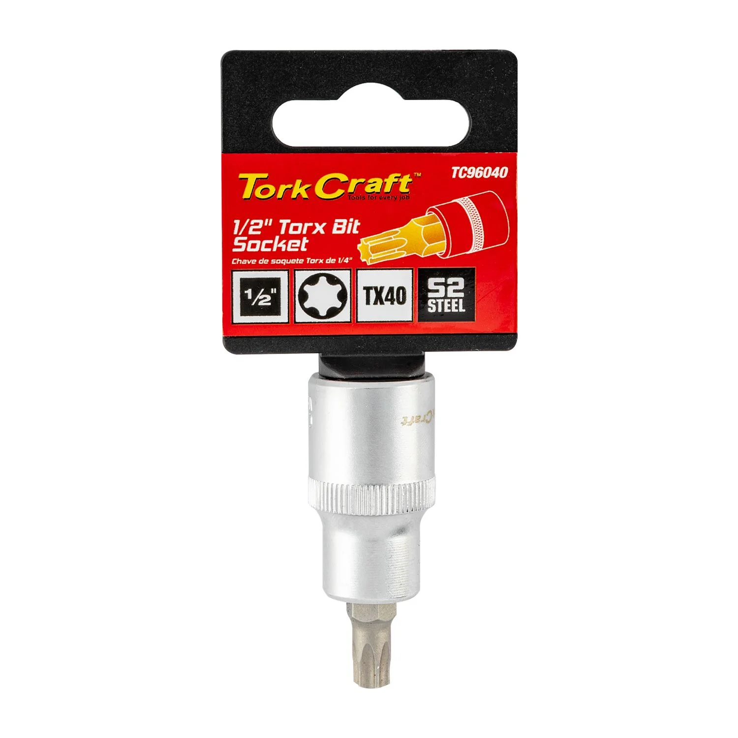 TC96040.webp SOCKET BIT 1/2″DR TORX T40 S2 MATERIAL - Image 1