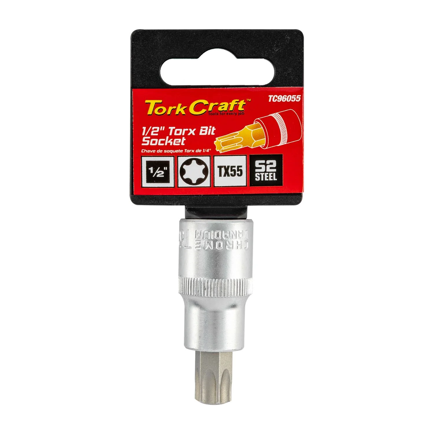 TC96055.webp SOCKET BIT 1/2″DR TORX T55 S2 MATERIAL - Image 1