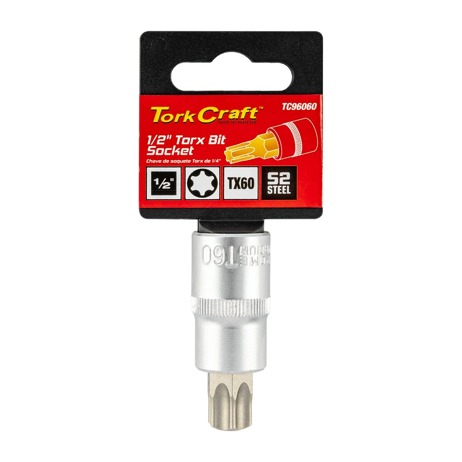 TC96060.webp SOCKET BIT 1/2″DR TORX T60 S2 MATERIAL - Image 1