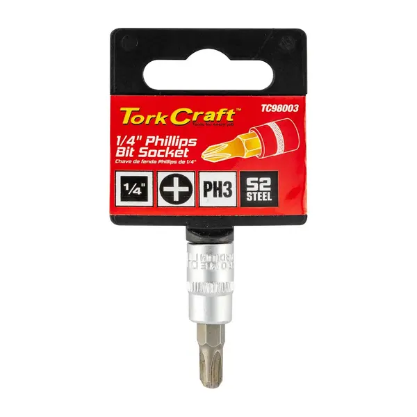 SOCKET BIT 1/4″DR PHILLIPS PH3 S2 MATERIAL