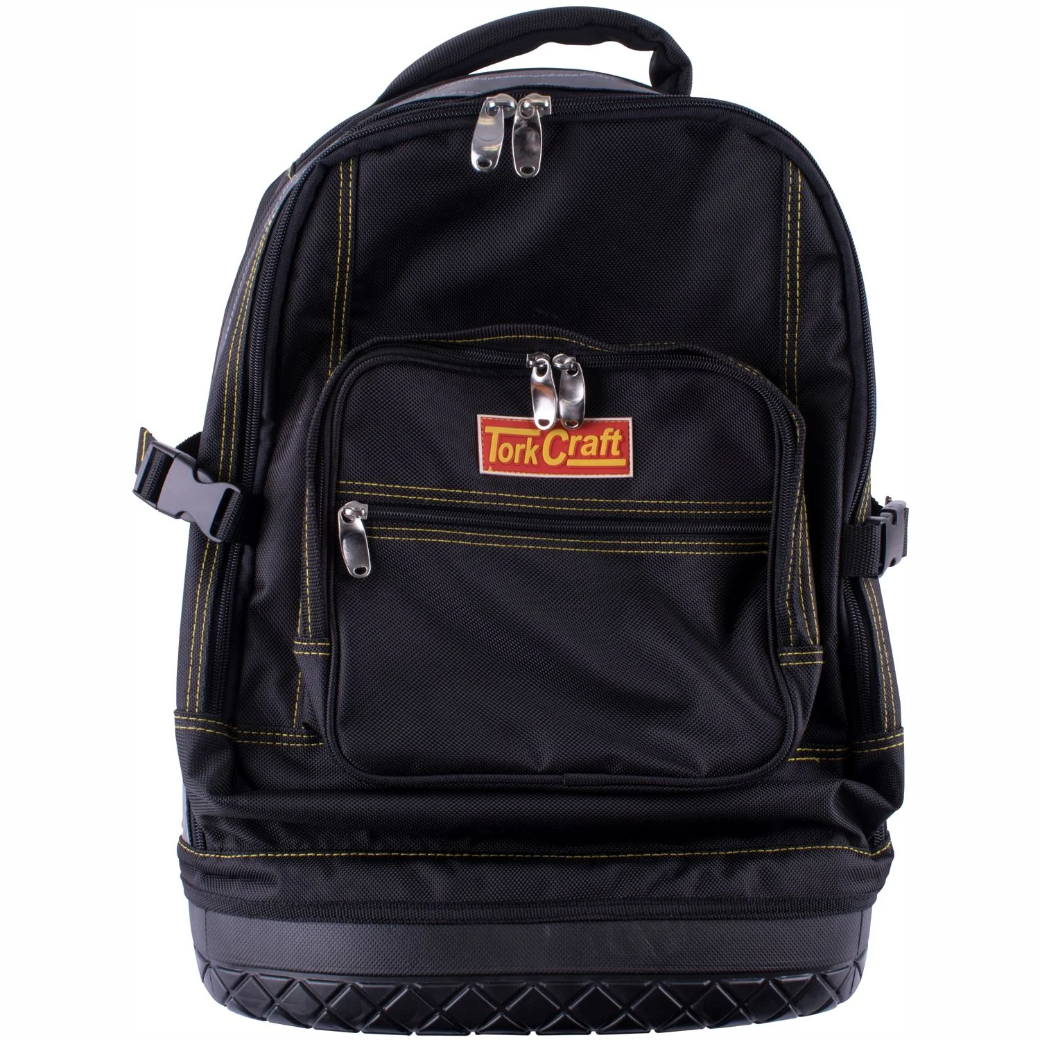 TC991088.webp TOOL BACKPACK BLACK WITH RUBBER BASE 65 X 20 X 40CM TORK CRAFT - Image 1