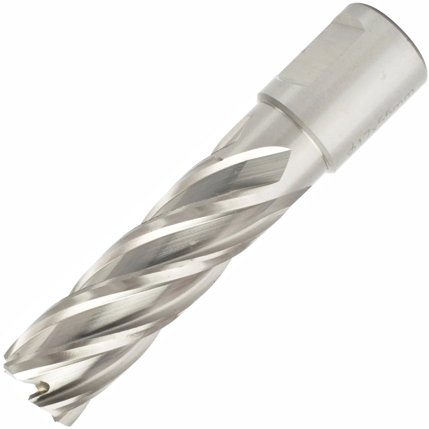 TCAC017-2.webp ANNULAR HOLE CUTTER HSS 17 X 55MM WELD SHANK 19.05MM - Image 1
