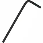 L-WRENCH HEX 2.5 55 X 17MM KEY CRV BLACK