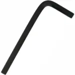 L-WRENCH HEX 6.0 X 90 X 32MM KEY CRV BLACK