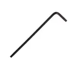 L-WRENCH HEX 1.5X72X14MM LONG KEY CRV BLACK