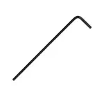 L-WRENCH HEX 2.0X80X15MM LONG KEY CRV BLACK