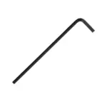 L-WRENCH HEX 3.0X94X19MM LONG KEY CRV BLACK