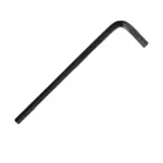 L-WRENCH HEX 5.0X115X26MM LONG KEY CRV BLACK