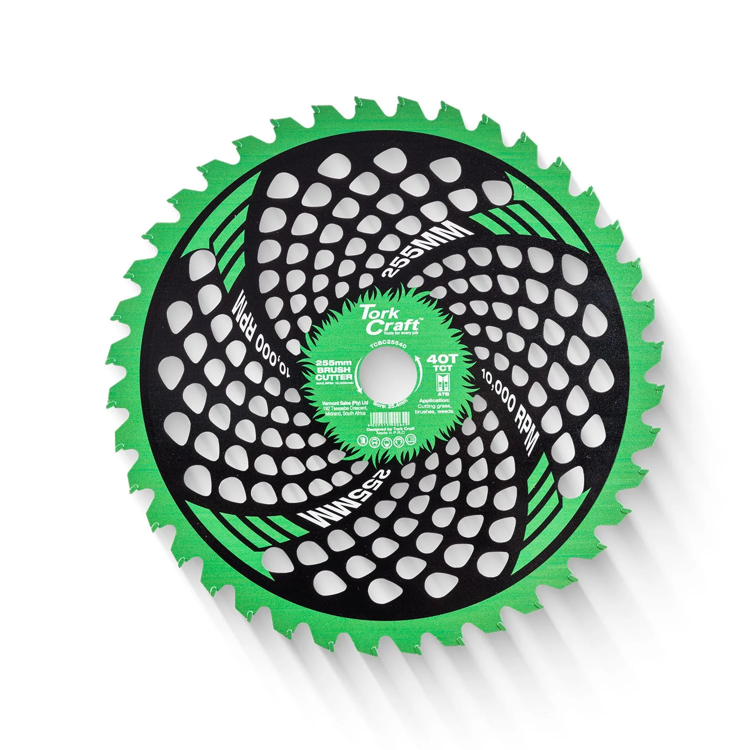 TCBCB25540.webp BLADE BRUSHCUTTER 255 X 40T 25.4MM BORE TCT - Image 1