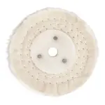 WHITE BUFF/MOP 100MM X 2 SECTION X 20MM THICK