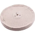 WHITE BUFF/MOP STITCHED 200MM X 2 SECTION 20MM THICK