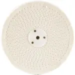 WHITE BUFF/MOP 200MM X 3 SECTION X 30 MM THICK 1/2″ HOLE