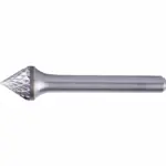 ROTARY BURR TUNGSTEN 12X10X6MM 60 DEGREE CONE