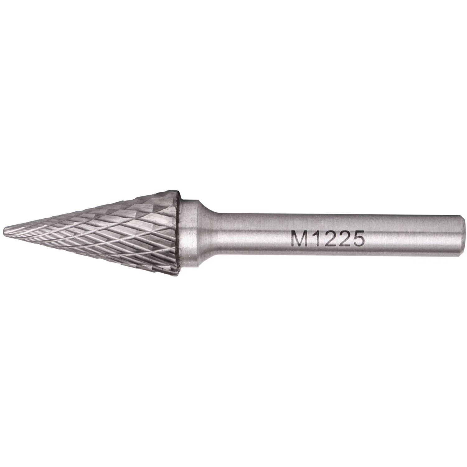 TCBU30612.webp ROTARY BURR TUNGSTEN 12X25X6MM CONICAL STRAIGHT - Image 1