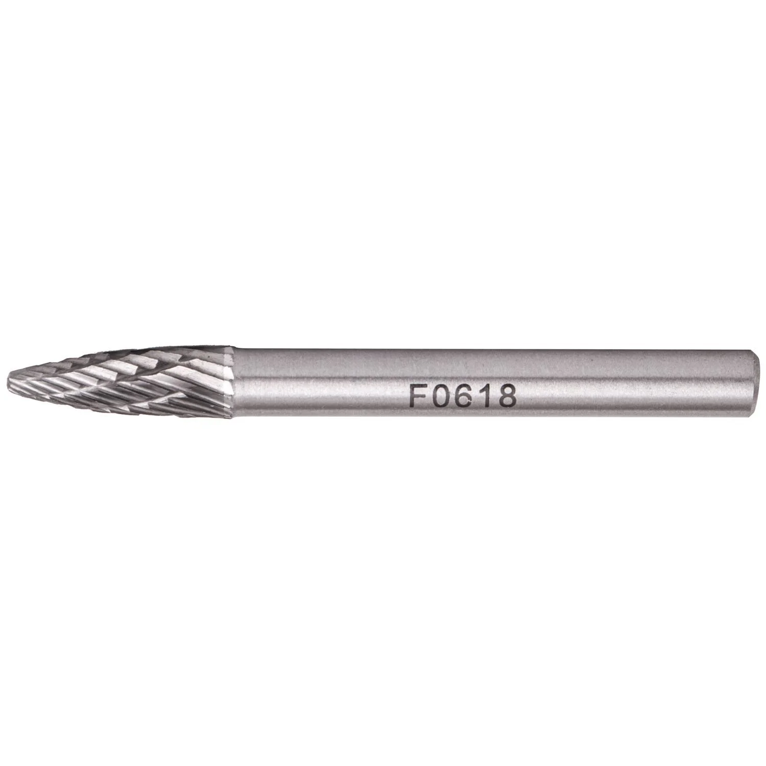 TCBU80606.webp ROTARY BURR TUNGSTEN 6X18X6MM ROUND POINT - Image 1