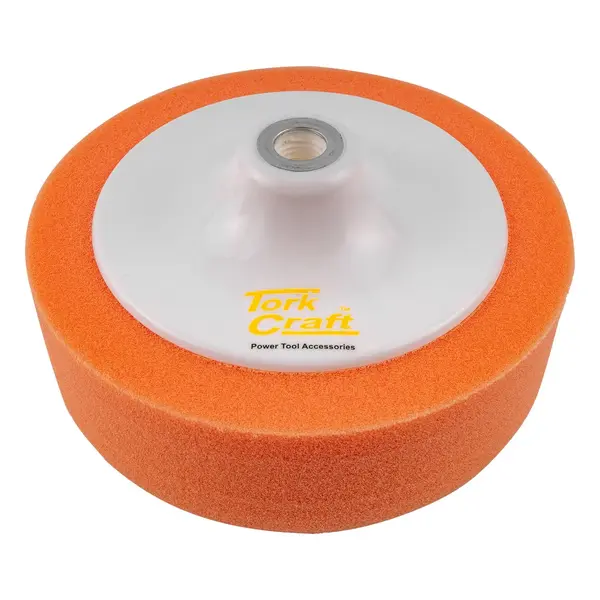 COMPOUNDING SPONGE 150MM X M14 STANDARD ORANGE