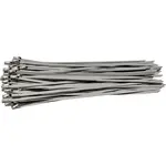 S/STEEL CABLE TIES SS304 4.6MM X 200MM NATURAL 50PC - Image 2