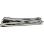 S/STEEL CABLE TIES SS304 4.6MM X 250MM NATURAL 50PC - Image 2