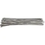 S/STEEL CABLE TIES SS304 4.6MM X 300MM NATURAL 50PC - Image 2