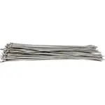 S/STEEL CABLE TIES SS304 4.6MM X 350MM NATURAL 50PC - Image 2
