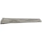 S/STEEL CABLE TIES SS304 4.6MM X 400MM NATURAL 50PC - Image 2