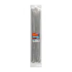 S/STEEL CABLE TIES SS304 4.6MM X 600MM NATURAL 50PC