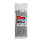 S/STEEL CABLE TIES SS304 7.9MM X 250MM NATURAL 50PC