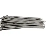 S/STEEL CABLE TIES SS304 7.9MM X 300MM NATURAL 100PC - Image 2