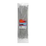 S/STEEL CABLE TIES SS304 7.9MM X 350MM NATURAL 100PC