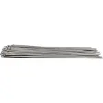 S/STEEL CABLE TIES SS304 7.9MM X 600MM NATURAL 50PC - Image 2
