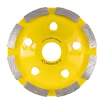 DIA. CUP WHEEL 100MM X 22.23MM SINGLE ROW COLD PRESSED ECONOMY - Image 2