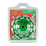 DIA. CUP WHEEL 115MM X M14 DBL ROW COLD PRESSED CONTRACTOR