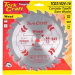 BLADE TCT 210 X 24T 16MM GENERAL PURPOSE RIP