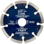 DIAMOND BLADE 115MM SEGMENTED LASER INDUSTRIAL