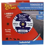 DIAMOND BLADE 350X25.4MM ASPHALT LASER WELDED SEGMENTED TAR - Image 2