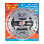 DIAMOND BLADE 350X25.4MM ASPHALT LASER WELDED SEGMENTED TAR