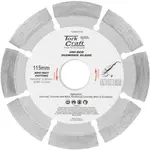 DIAMOND BLADE SEGM 115MM X 10MM REINFORCED CONCRETE