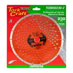DIAMOND BLADE MULTI PURP.SEGM.230MM HARD and SOFT MAT.