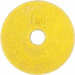 100MM DIAMOND WET POLISHING PAD 150 GRIT YELLOW
